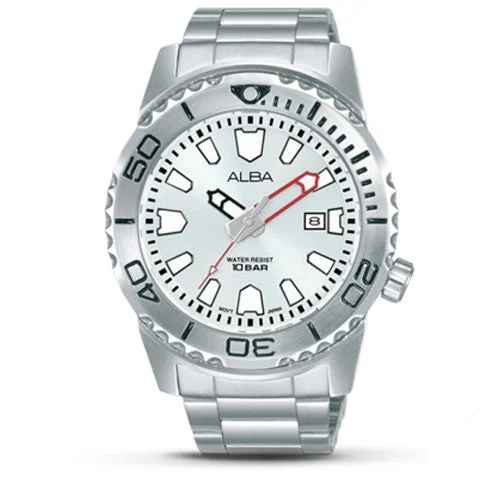 Analog Stainless Steel Men