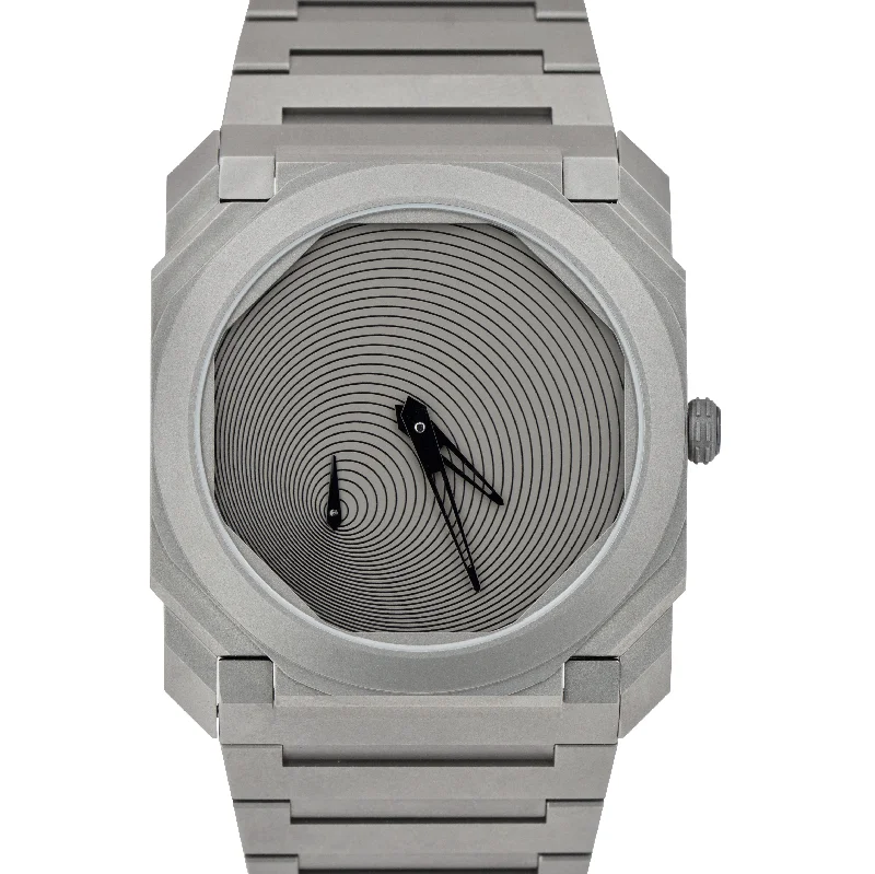 BVLGARI Bulgari Octo Finissimo 40 Titanium Tadao Ando 103245 Automatic Watch B+P