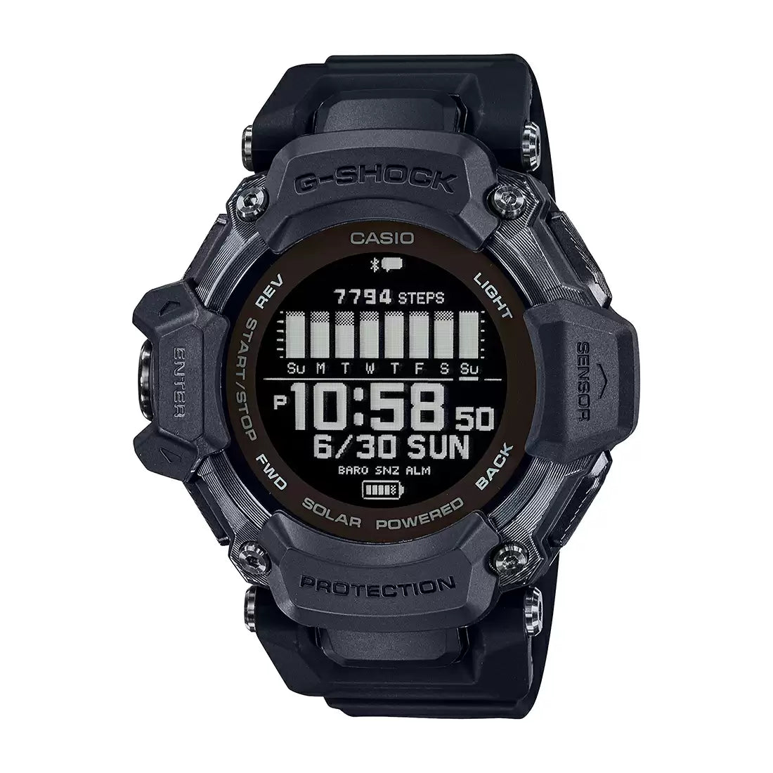 Casio Black G-Squad Men's Watch G-SHOCK GBD-H2000-1BDR - G1382