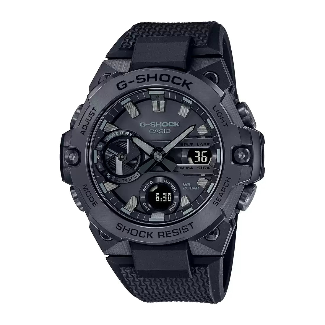 Casio  Black G-Steel Men's Watch G-SHOCK GST-B400BB-1ADR - G1417