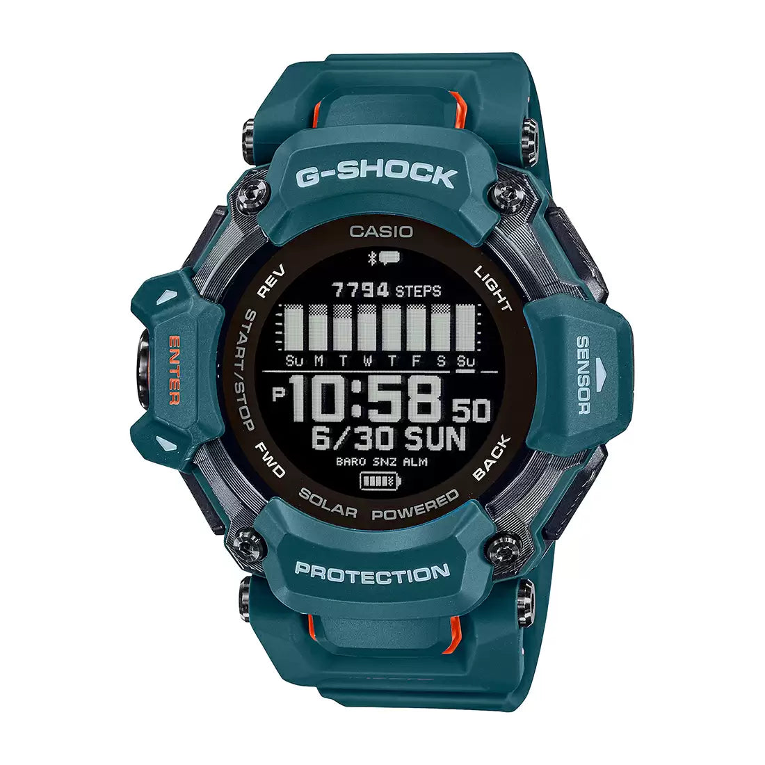 Casio Blue G-Squad Men's Watch G-SHOCK GBD-H2000-2DR - G1383