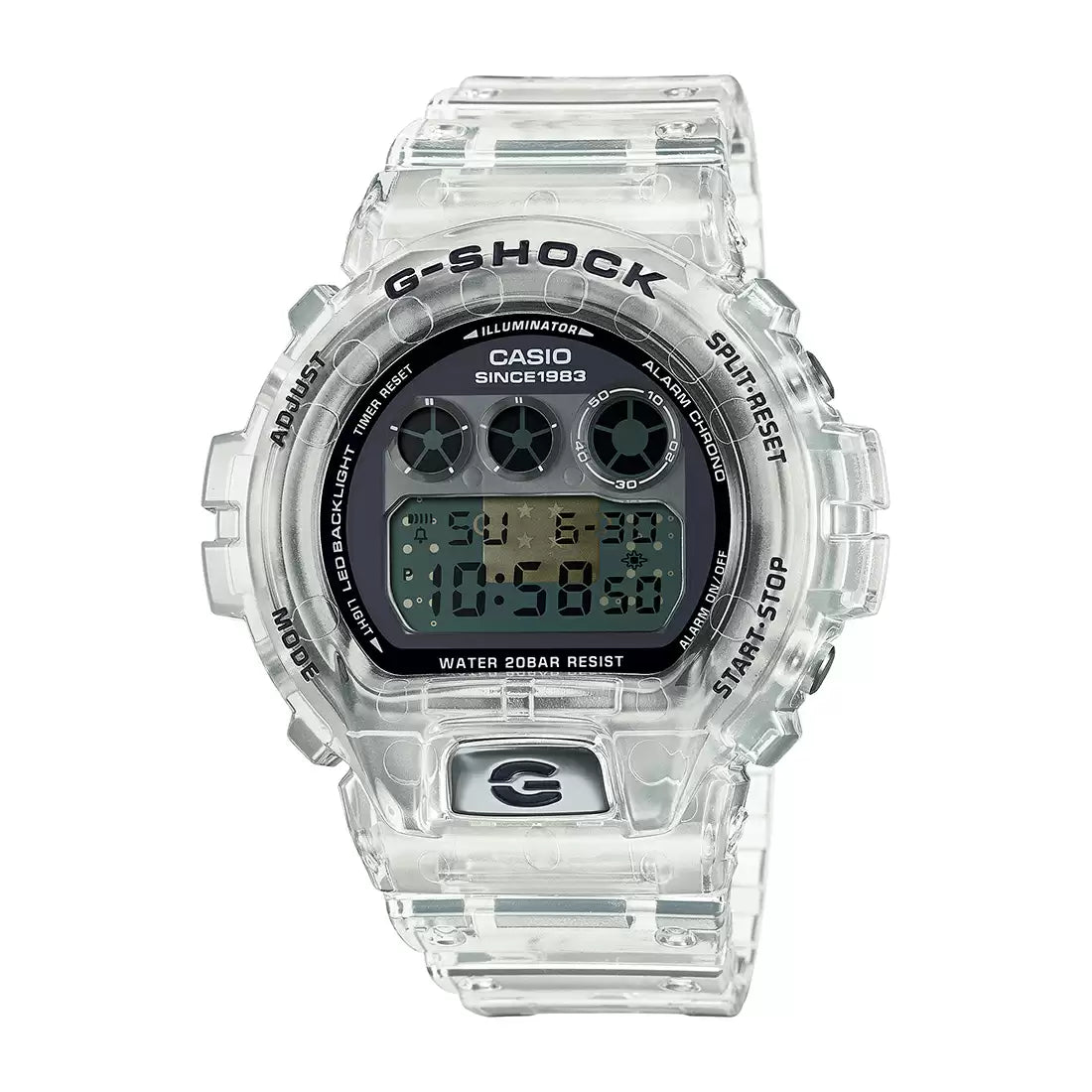 Casio CLEAR REMIX 40th Anniversary Men's Watch G-SHOCK DW-6940RX-7DR - G1439