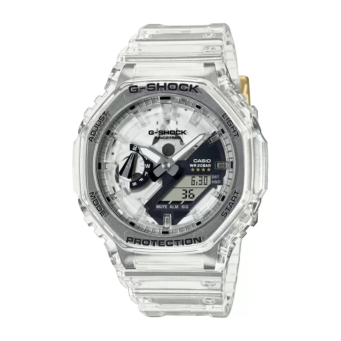 Casio CLEAR REMIX 40th Anniversary Men's Watch G-SHOCK GA-2140RX-7ADR - G1442