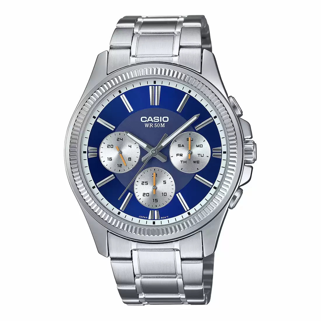 Casio Enticer Analog Blue Dial Men MTP-1375D-2A1VDF (A2228)