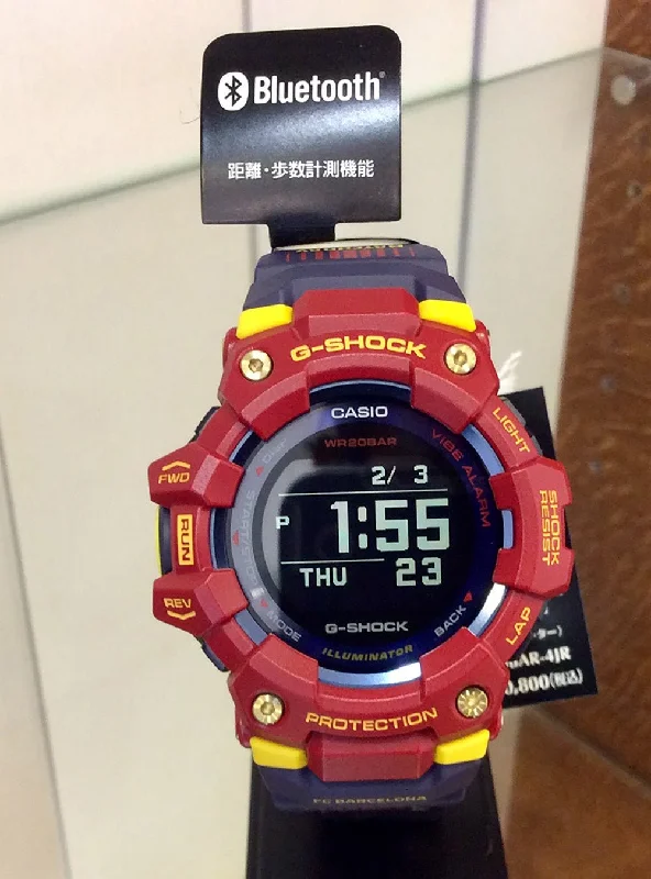 CASIO G-SHOCK G-SQUAD FC Barcelona Matchday Collaboration Model GBD-100BAR-4JR JDM