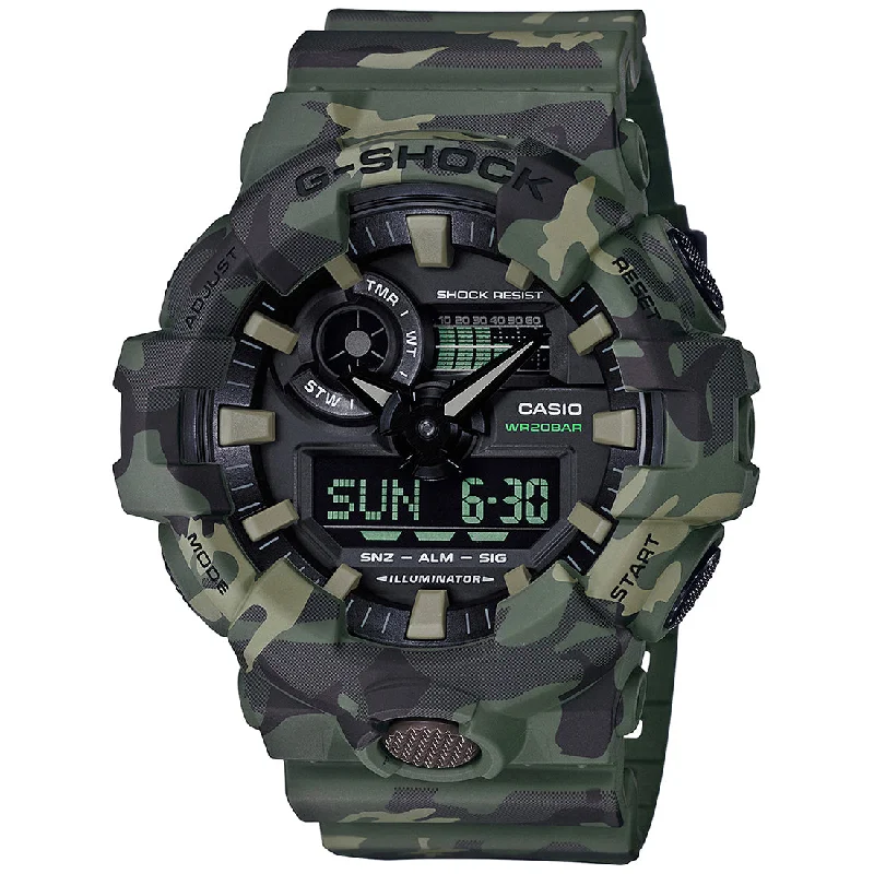 G-Shock Ga-700Cm-3Adr Analog-Digital Men