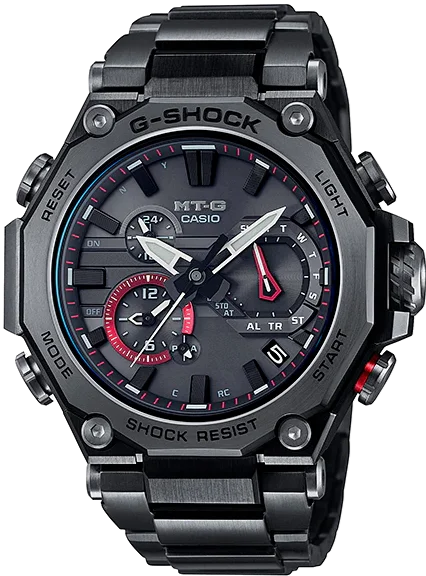 Casio G-Shock MT-G Carbon Monocoque Solar Black-IP MTG-B2000BDE-1A