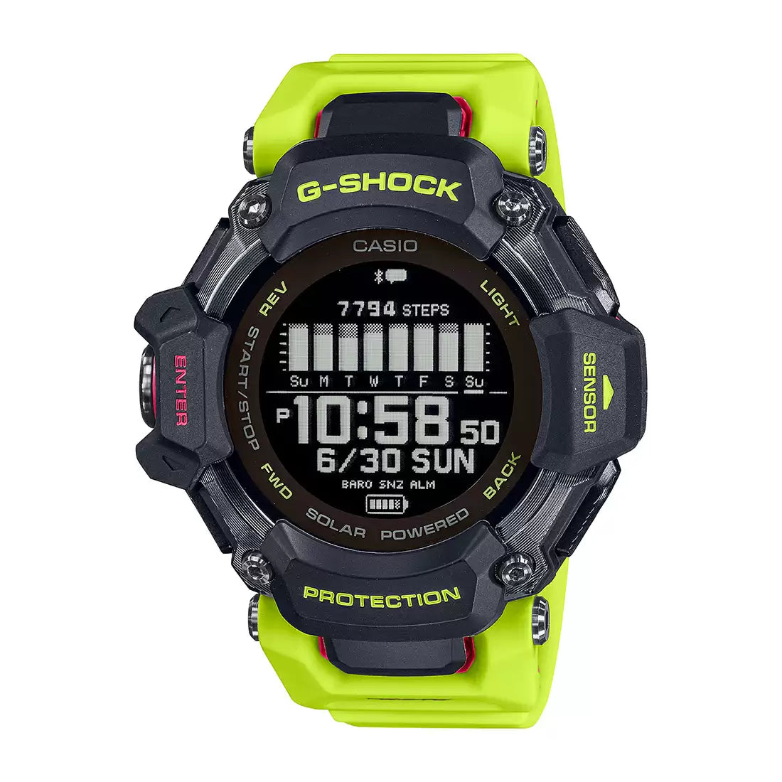 Casio Green G-Squad Men's Watch G-SHOCK GBD-H2000-1A9DR - G1380