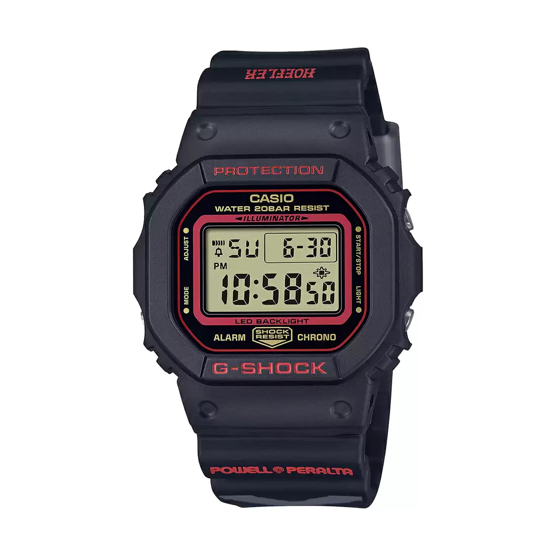 Casio  Kelvin Hoefler X Powell-Peralta Limited Men's Watch G-SHOCK DW-5600KH-1DR - G1452