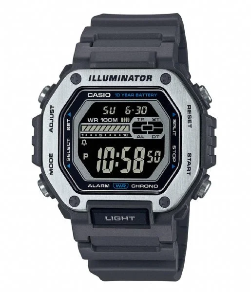 Casio  Men's Black Digital Resin Watch MWD-110H-1AVDF - D300