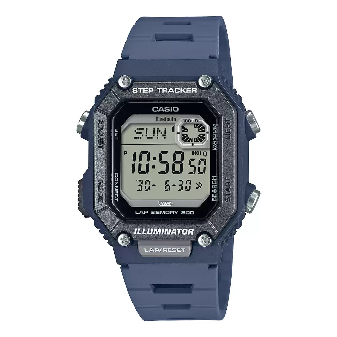 Casio  Men's Black Digital Resin Watch YOUTH WS-B1000-2AVDF - D353