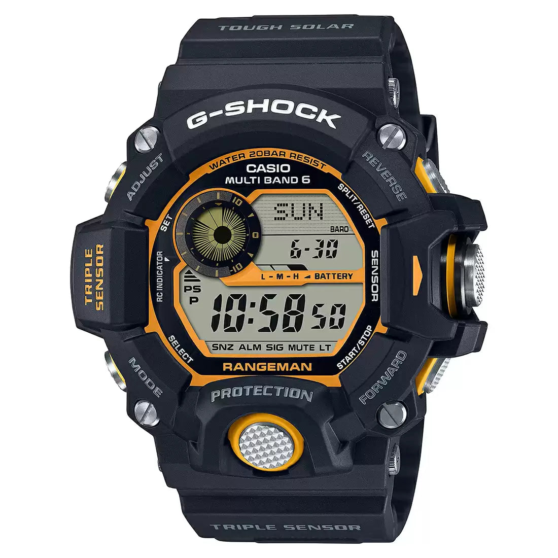 Casio MOG Land Rangeman Men's Watch G-SHOCK GW-9400Y-1DR - G1350