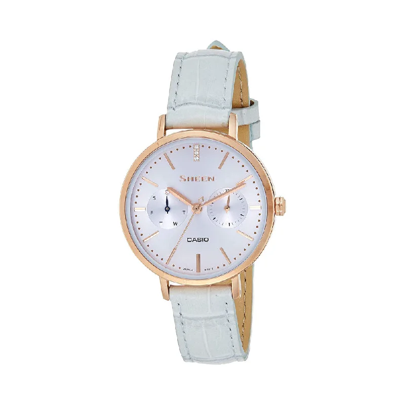 CASIO SX199 Sheen ( SHE-3054PGL-2AUDR ) Analog Watch - For Women