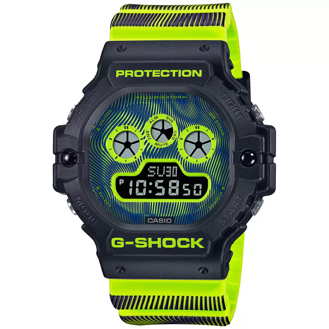 Casio Time Distortion Digital Men's Watch G-SHOCK DW-5900TD-9DR - G1324