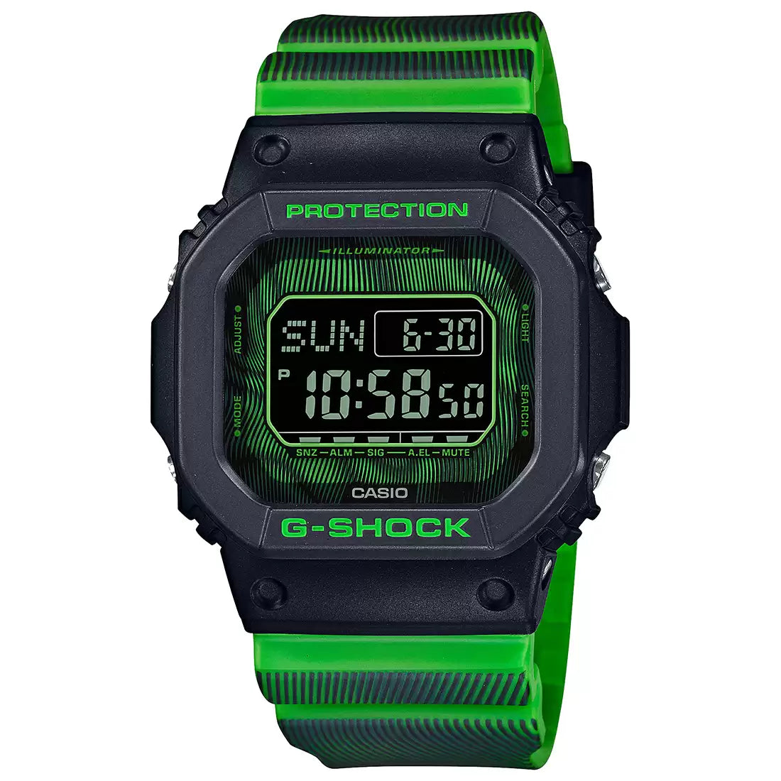 Casio Time Distortion Digital Men's Watch G-SHOCK DW-D5600TD-3DR - G1325