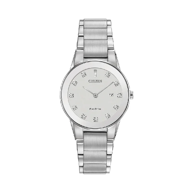 Citizen Analog White Dial Women's Watch-GA1050-51B