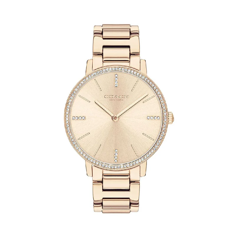 Coach Analog Gold Dial Women's Watch-CO14503354W