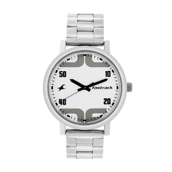 Bold Analog Stainless Steel Men