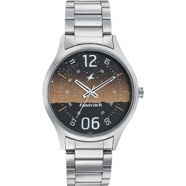 Space Rover Analog Stainless Steel Men