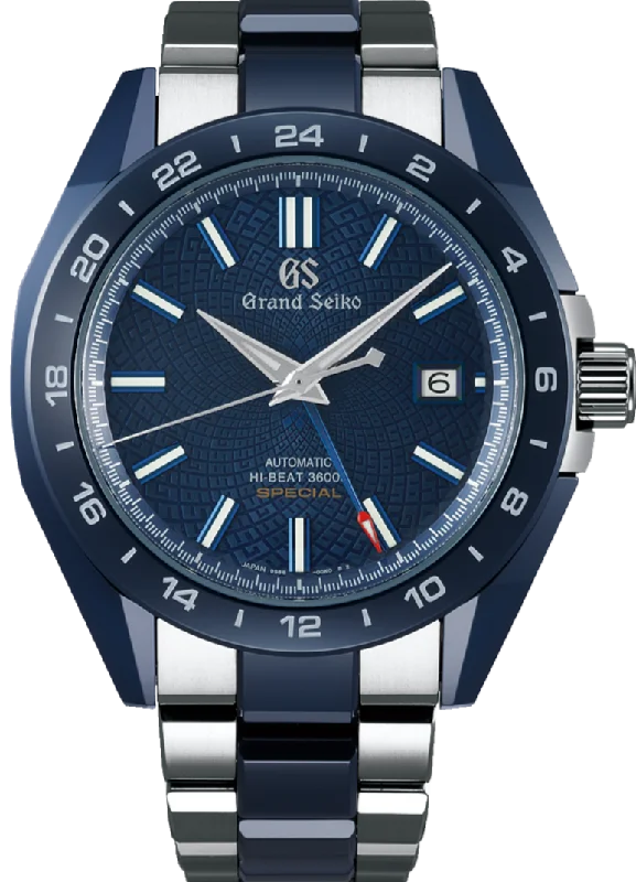 Grand Seiko Blue Ceramic Hi-Beat GMT 36000 "Special" Limited Edition SBGJ229