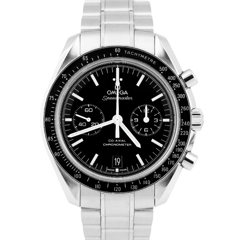 Omega Speedmaster Two Counters 44.25mm Black Steel Watch 311.33.44.51.01.001 BOX