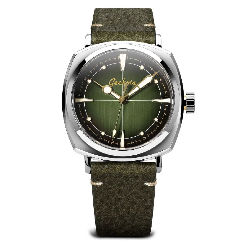 Pioneer Automatic Watch Brushed Green Dial