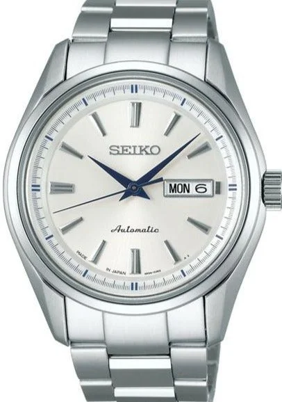 Seiko Presage Mechanical Automatic Silver Dial SARY055