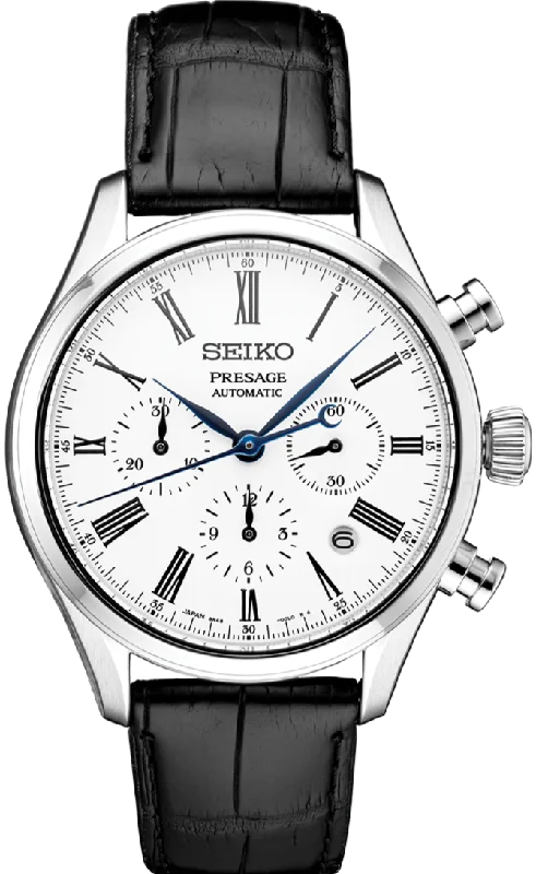 Seiko Presage Craftsmanship Series Mechanical Automatic Chronograph SRQ023