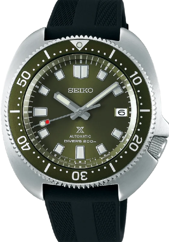 Seiko Prospex Mechanical Automatic 200M Diver Green Turtle "Captain Willard" SPB153