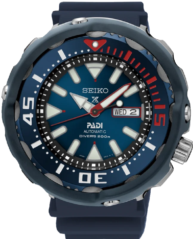 Seiko Prospex x Padi Automatic 200M Scuba Diver Monster Tuna SRPA83