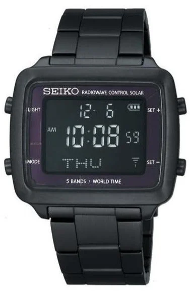 Seiko Spirit Smart Atomic Radio Wave Solar Digital SBFG003