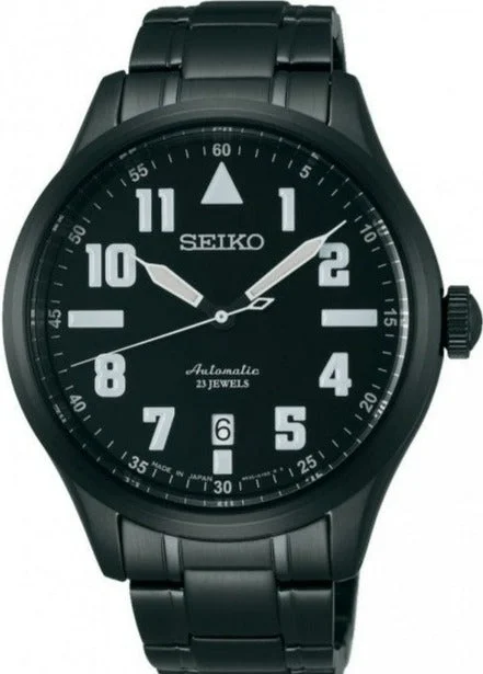 Seiko X Nano Universe Mechanical Automatic Black-Dial Limited Edition SCVE035