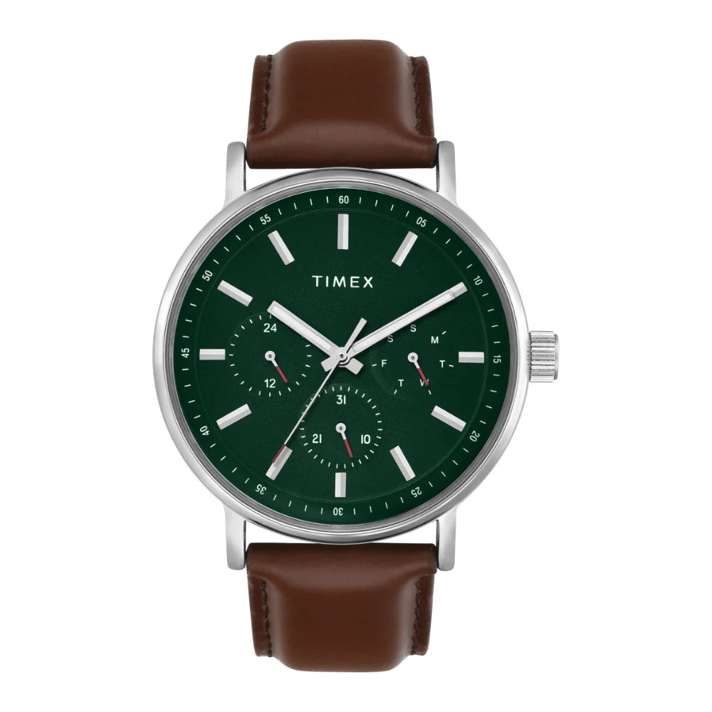 Timex Men Green Round Multifunction Dial Watch- TWEG20022