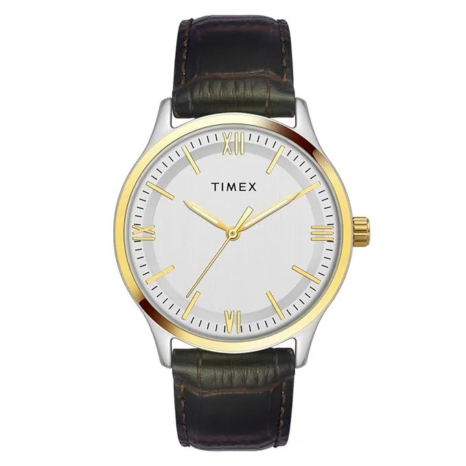 Timex  Men's Silver Analog Stainless Steel Watch TW0TG6522