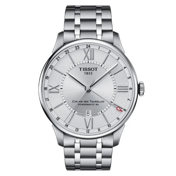 T-Classic Chemin Des Tourelles Powermatic 80 Gmt Swiss Automatic Men