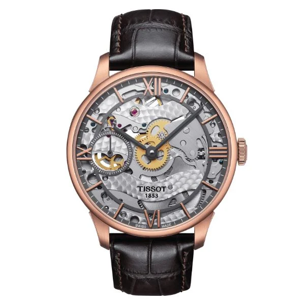 T-Classic Chemin Des Tourelles Squelette Mechanical Swiss Mechanical Men