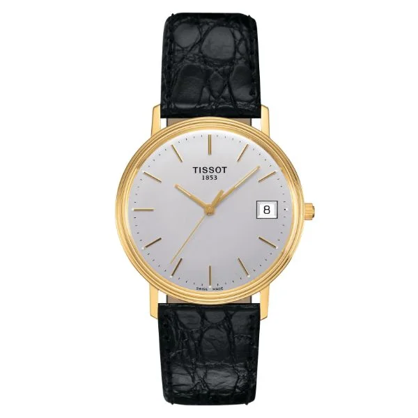 T-Gold Goldrun Hesalite 18K Gold Swiss Quartz Men