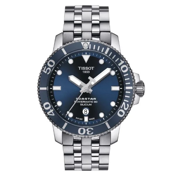 T-Sport Seastar 1000 Powermatic 80 Silicium Swiss Automatic Men