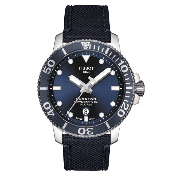 T-Sport Seastar 1000 Powermatic 80 Silicium Swiss Automatic Men