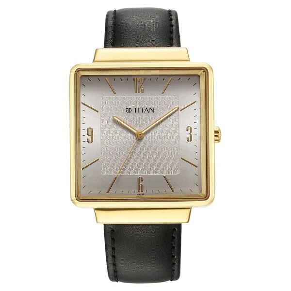 Titan Karishma Silver Dial Watch for Men nr10005yl01 / 10005YL01