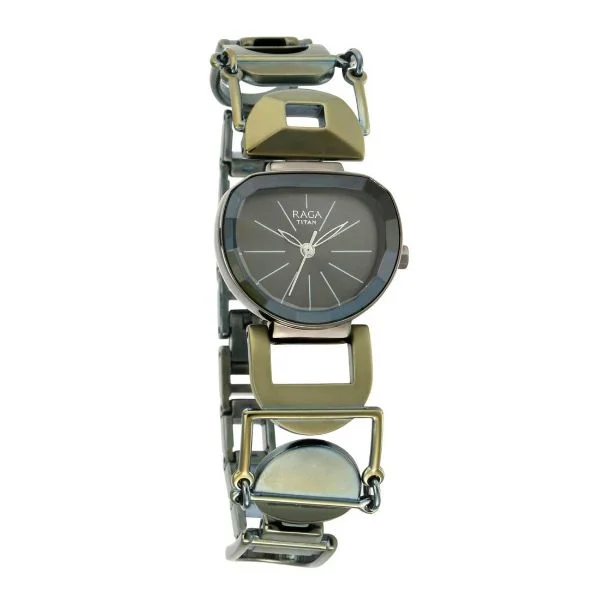 Raga Facets Analog Stainless Steel Women