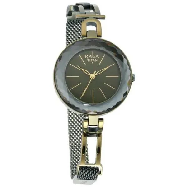 Raga Facets Analog Stainless Steel Women