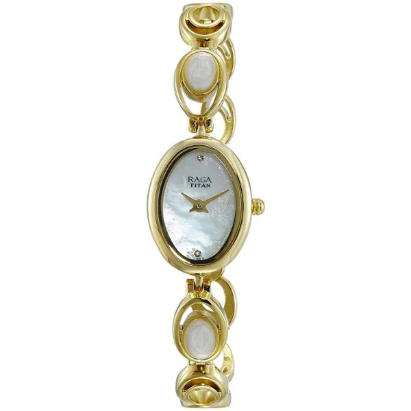 Raga Moonlight Analog Stainless Steel Women