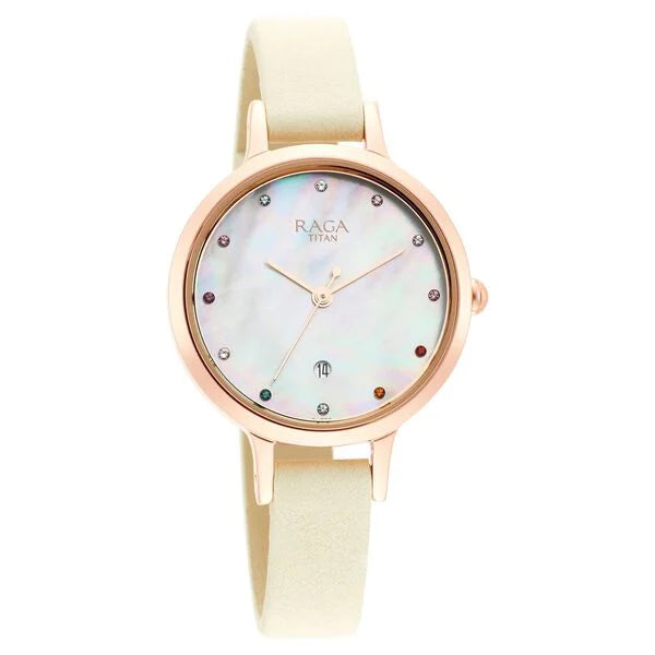 Titan Raga Viva Quartz Watch for Women ns2666wl03