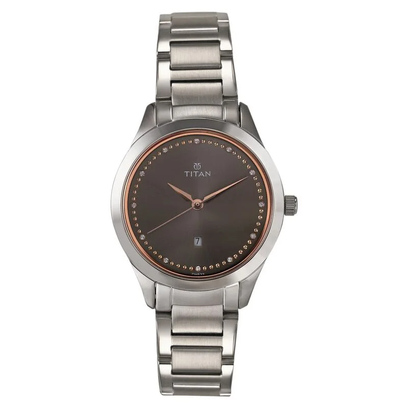 Sparkle Analog Stainless Steel Women