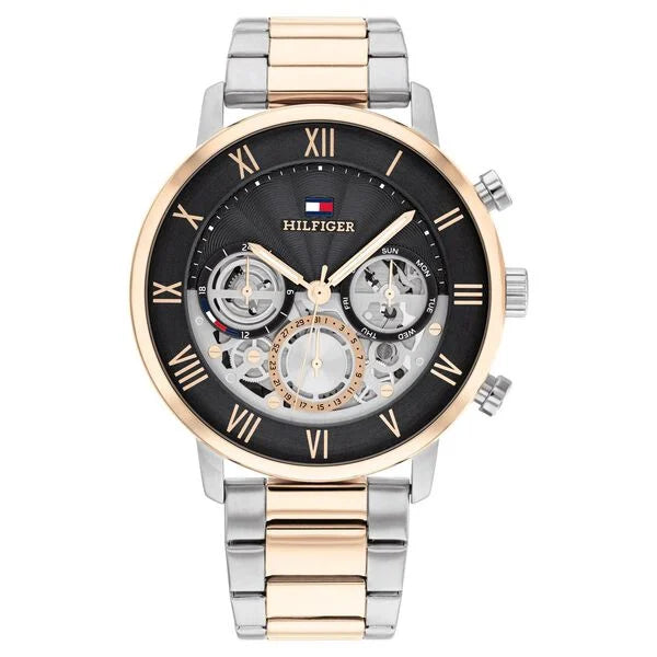 Tommy Hilfiger Quartz Multifunction Grey dial Stainless Steel Strap Watch for Men th1710570