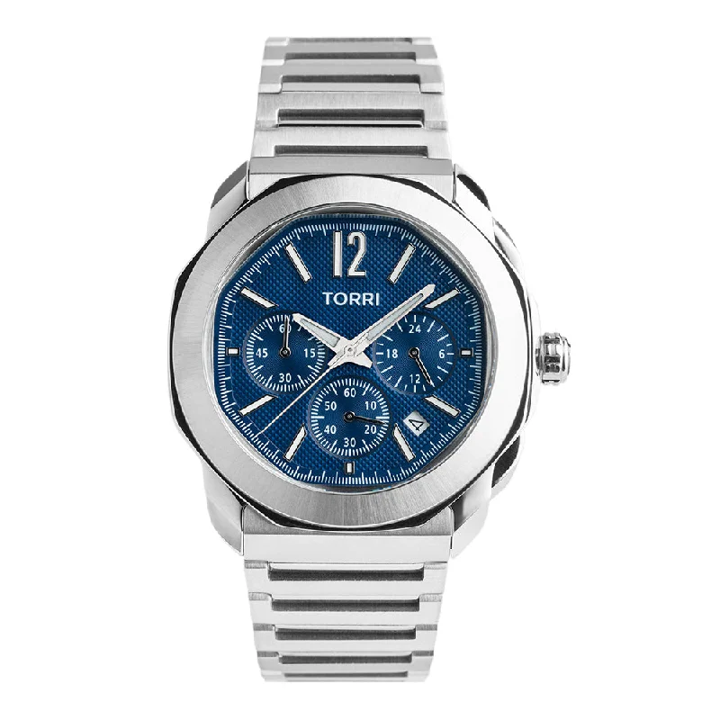 Men 40mm Blue Watch