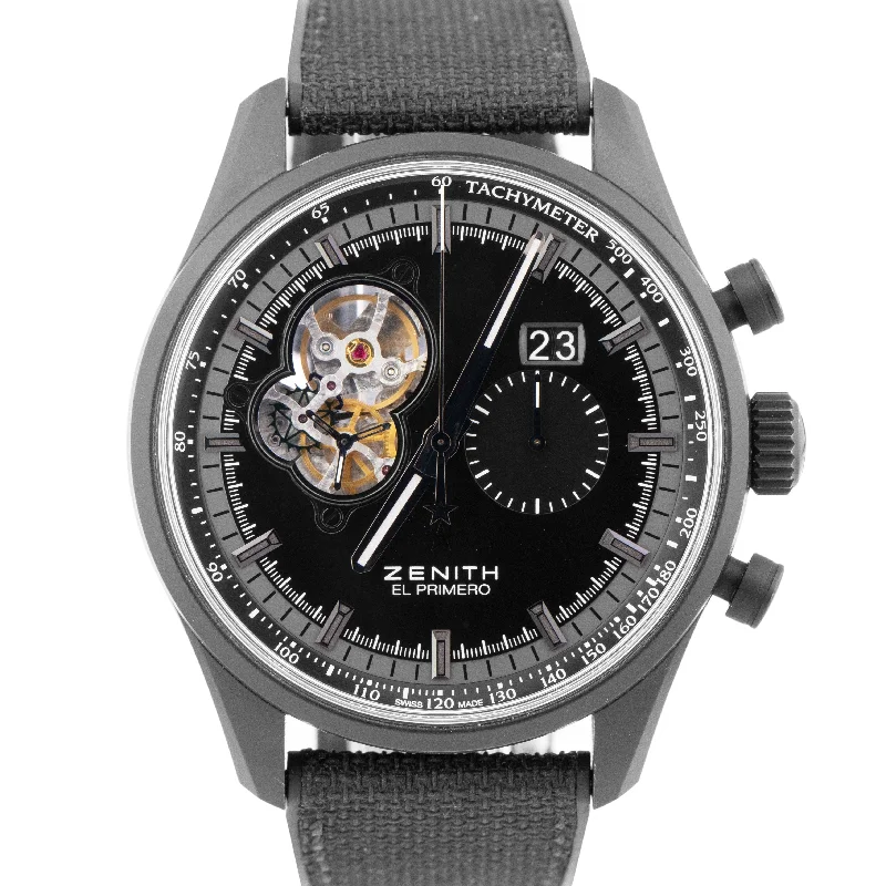 Zenith El Primero Night Vision Chronomaster PAPERS 24.2160.4068/21.R573 B+P